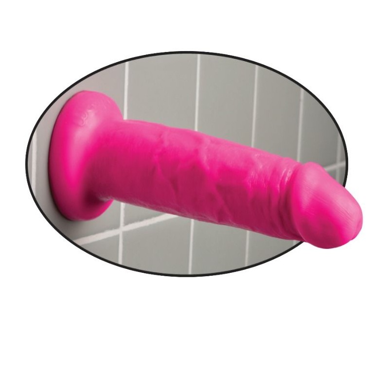 DILLIO DILDO CON VENTOSA CHUB 15.2 CM ROSA