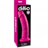 DILLIO DILDO CON VENTOSA 20.32 CM ROSA