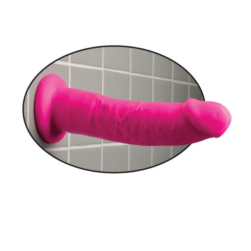 DILLIO DILDO CON VENTOSA ROSA 22.9 CM