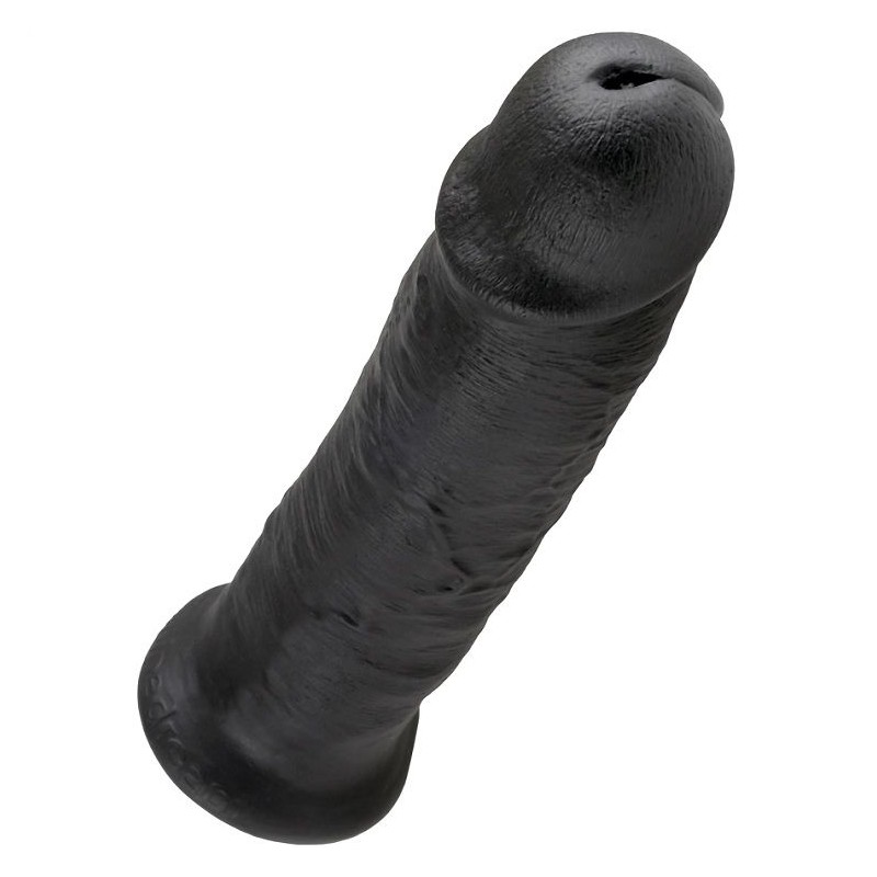 KING COCK 10" PENE NEGRO 25 CM