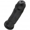 KING COCK 10" PENE NEGRO 25 CM