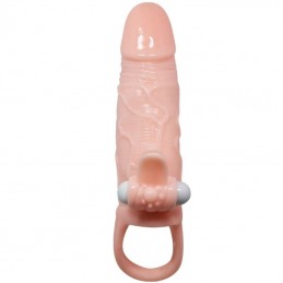 FUNDA LILA PARA EL PENE EN SILICONA ADAPTABLE 13CM