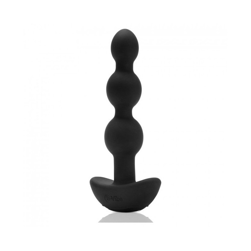 B-VIBE -TRIPLET ANAL CONTROL REMOTO BEADS NEGRO