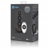 B-VIBE -TRIPLET ANAL CONTROL REMOTO BEADS NEGRO