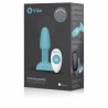 B-VIBE RIMMING CONTROL REMOTO ANAL PLUG  PETITE  TEAL