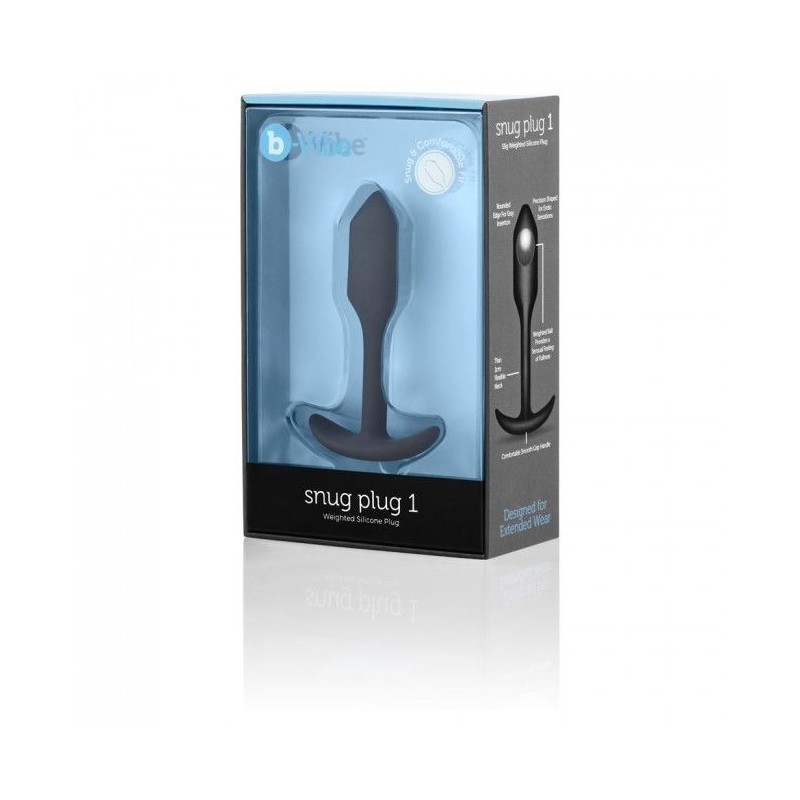 B-VIBE SNUG PLUG 1 NEGRO