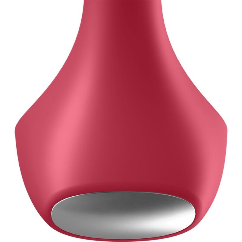 SATISFYER BACKDOOR LOVER PLUG ANAL VIBRADOR - ROJO