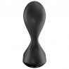 SATISFYER SWEET SEAL PLUG VIBRADOR - NEGRO