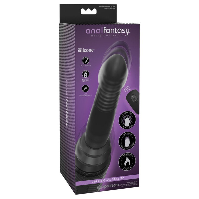 ANAL FANTASY ELITE COLLECTION VIBRADOR ANAL UP & DOWN Y EFECTO CALOR