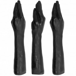 ALL BLACK DUCHA ANAL SILICONA 27CM