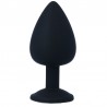 INTENSE ANAL PLUG PIPO S SILICONE NEGRO 9.8 CM