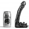 ALL BLACK DILDO REALISTICO 19CM