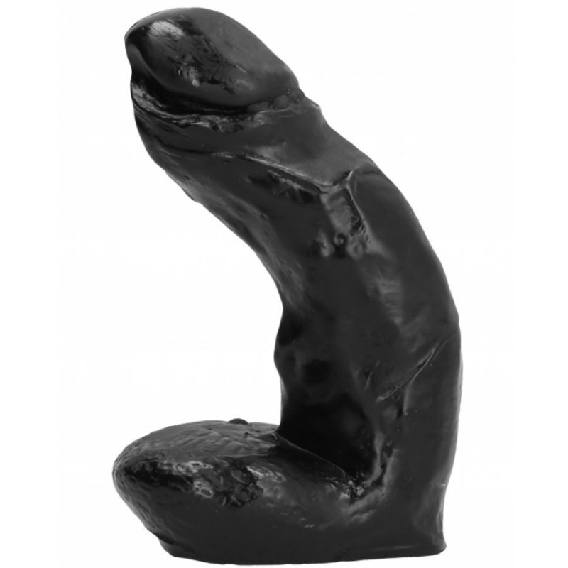 ALL BLACK DILDO REALISTICO 15CM