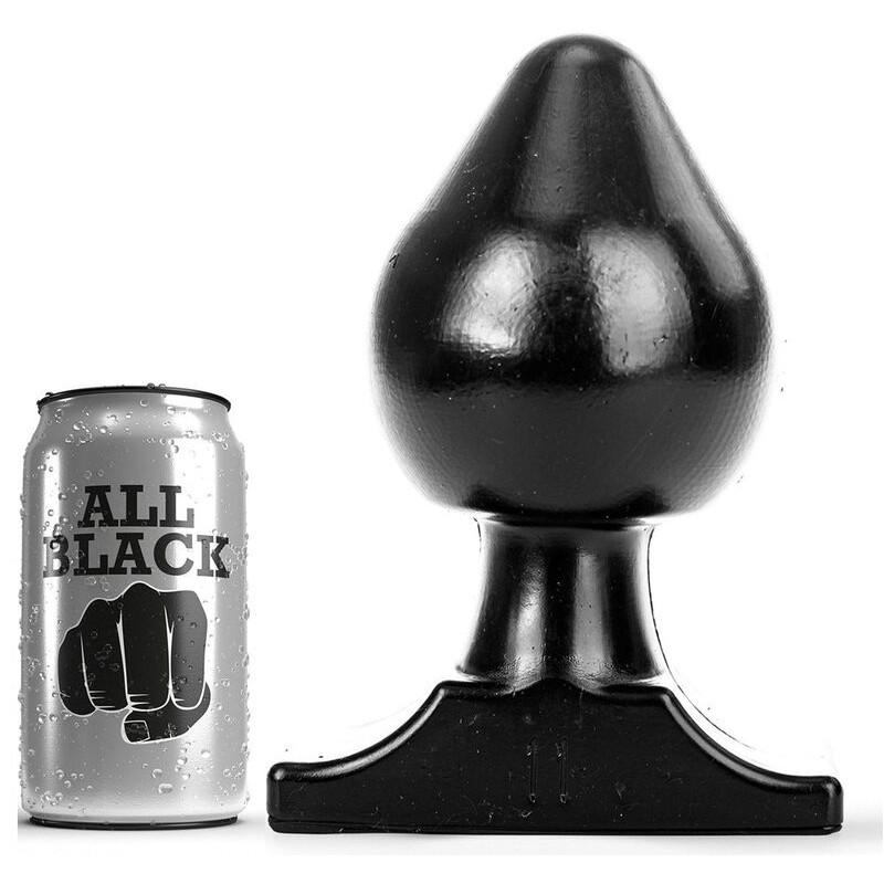 ALL BLACK ANAL PLUG 19CM