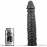 ALL BLACK DILDO 26CM