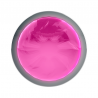 COQUETTE CHIC DESIRE PLUG ANAL DE METAL TALLA L CRISTAL PINK 4 X 9CM