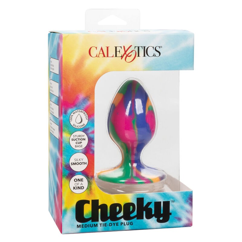 CALEX CHEEKY MEDIUM TIE-DYE PLUG ANAL