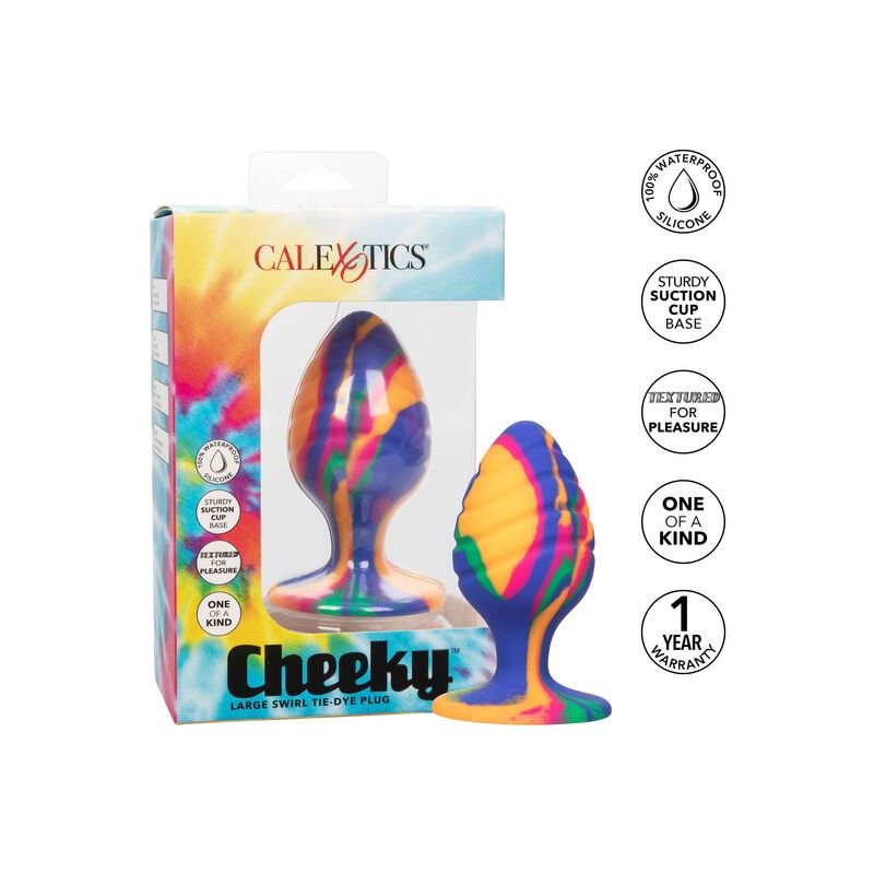 CALEX CHEEKY LARGUE SWIRL PLUG ANAL