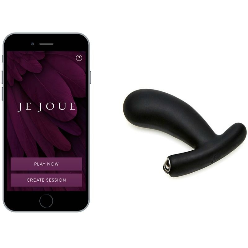 JE JOUE NUO V.2 PLUG ANAL VIBRADOR NEGRO