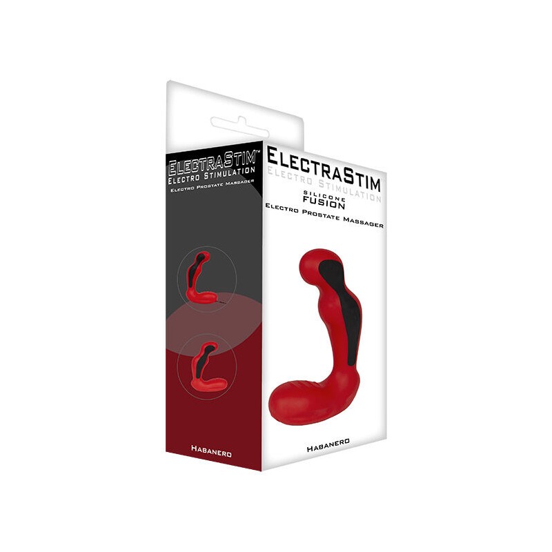 ELECTRASTIM SILICONE HABANERO MASAJEADOR PROSTATICO