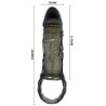 BAILE FUNDA EXTENSORA PENE CON STRAP PARA TESTICULOS 11.5 CM