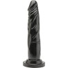 GET REAL - DILDO 12 CM CON TESTICULOS NEGRO