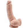 GET REAL - DILDO 25,5 CM CON TESTICULOS NEGRO