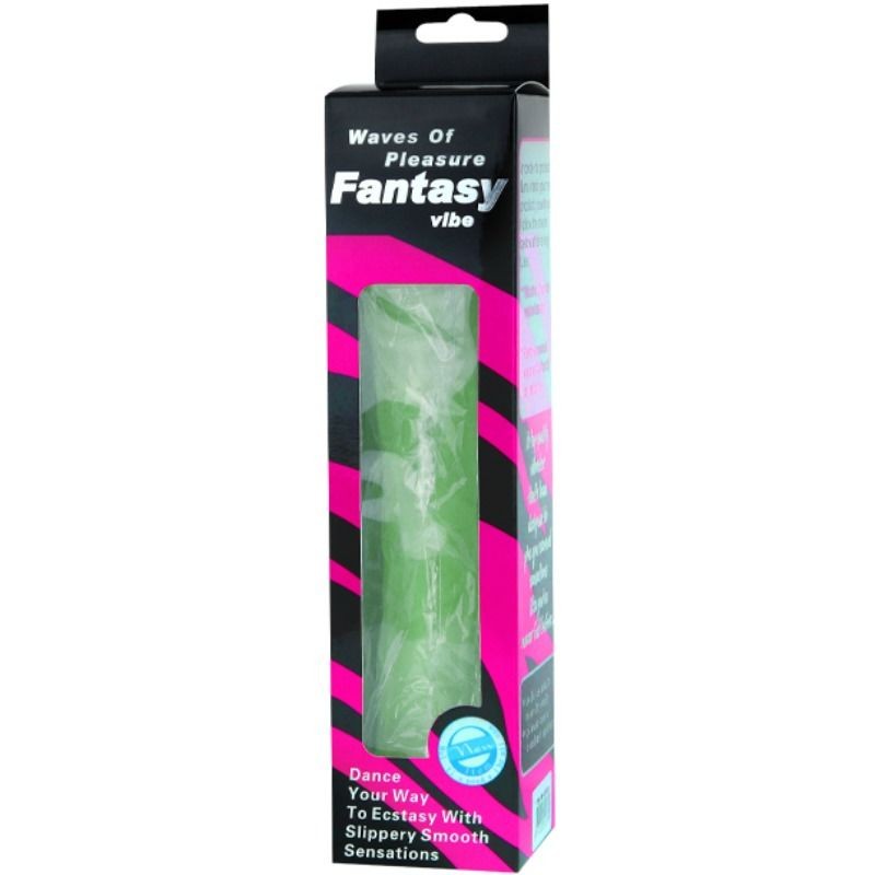 WAVES OF PLEASURE VIBRADOR 23 CM VERDE