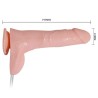 FLEXI VIBE SENSUAL SPINE BENDABLE VIBRATING DILDO LILA 23.5 CM