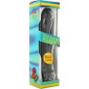 SEVENCREATIONS VIBRATOR DE GELATINA NEGRO 20 CM.