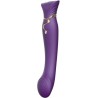 ZALO - QUEEN SET PULSE WAVE CLIT STIM MORADO