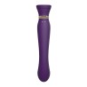 ZALO - QUEEN SET PULSE WAVE CLIT STIM MORADO