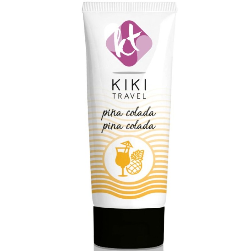 KIKÍ TRAVEL - LUBRICANTE SABOR A PIÑA COLADA 50 ML