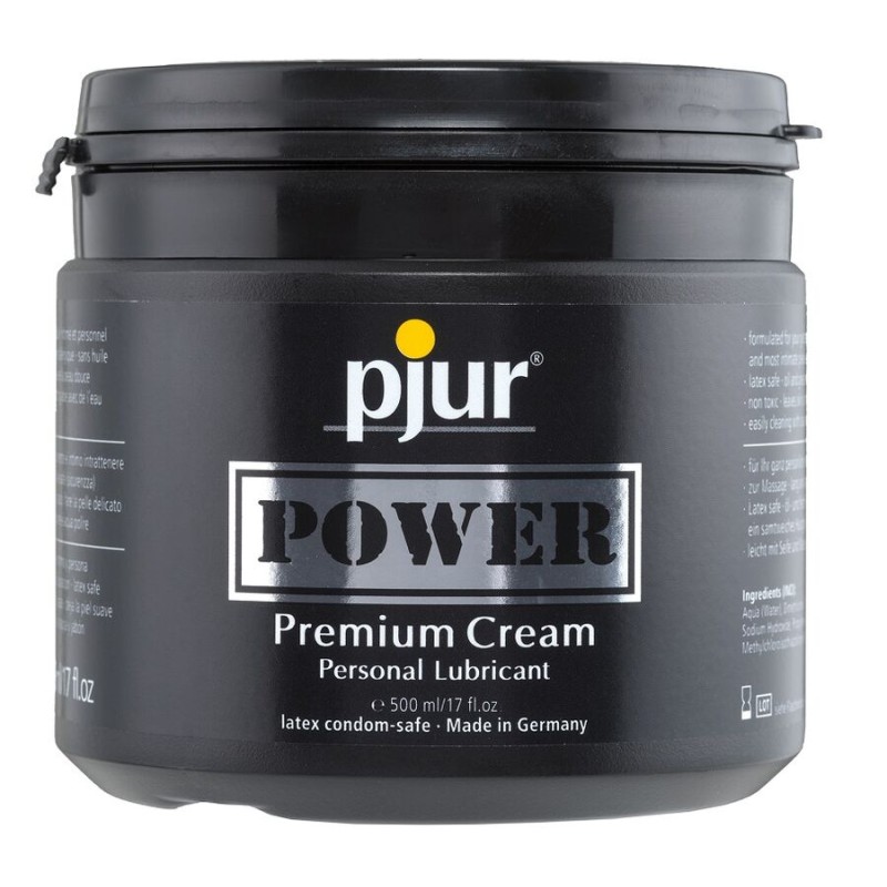 PJUR POWER PREMIUM CREAM PERSONAL LUBRICANT 500 ML