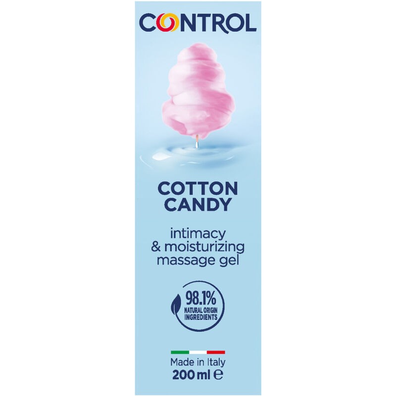 CONTROL MASAJE GEL 3 EN 1 ALGODÓN DE AZÚCAR 200 ML