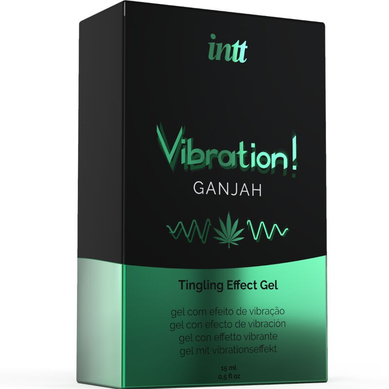 INTT - POTENTE ESTIMULANTE  ÍNTIMO GEL VIBRADOR LIQUIDO CANNABIS 15ML