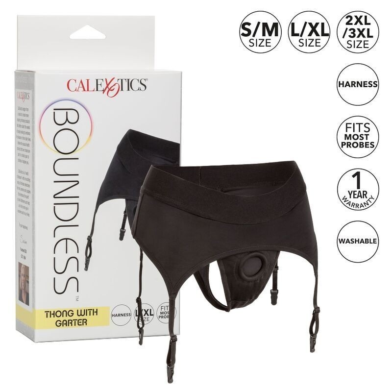 CALEX BOUNDLESS ARNES TANGA CON LIGUERO S/M