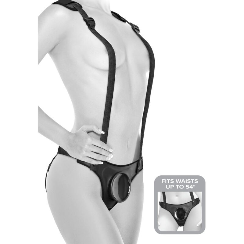 PIPEDREAM - BODY DOCK STRAP-ON SUSPENDERS