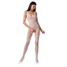 PASSION WOMAN BS071 BODYSTOCKING BLANCO TALLA UNICA