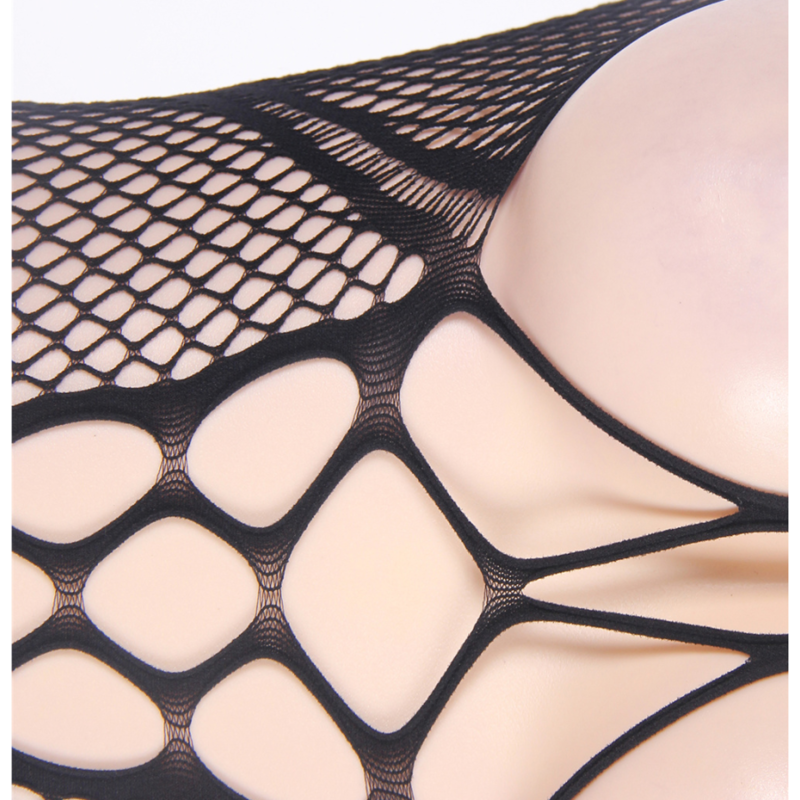 QUEEN LINGERING BODYSTOCKING CUELLO HALTER Y ESPALDA ABIERTA S-L