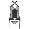 PASSION AMANDA CORSET CUERO ECOLOGICO S/M