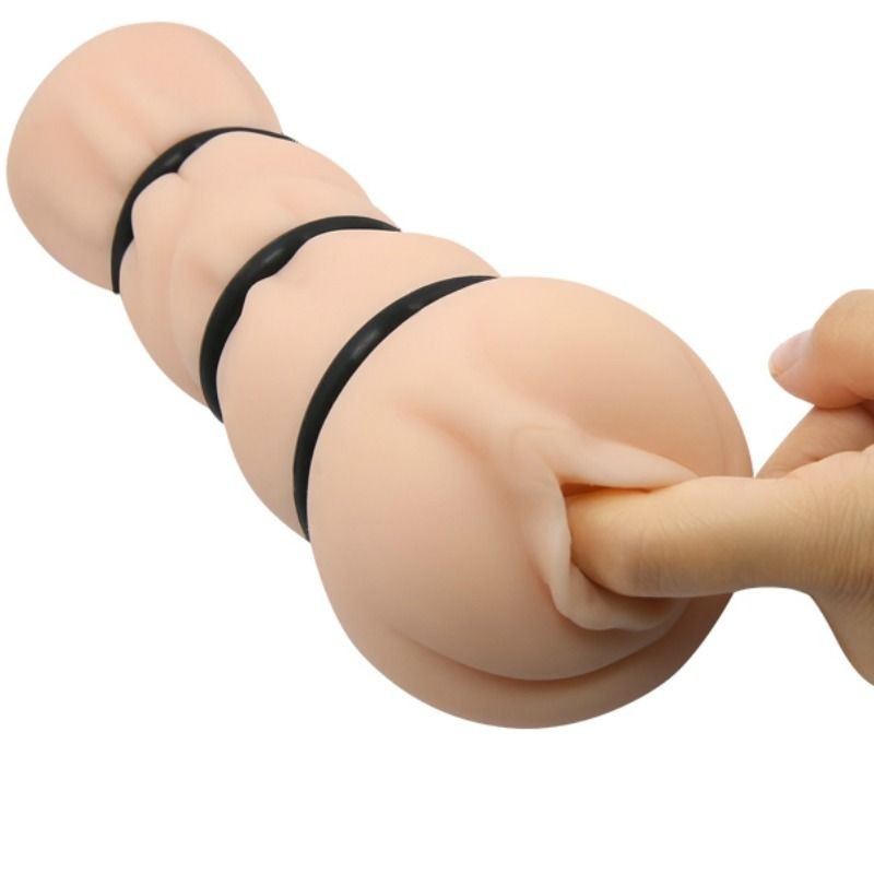 CRAZY BULL VAGINA MASTURBADOR CON ANILLOS