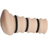 CRAZY BULL - MASTURBADOR CON ANILLOS - MODELO VAGINA 2