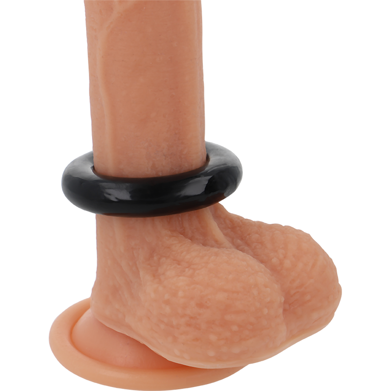 POWERING SUPER FLEXIBLE Y RESISTENTE ANILLO PENE  4.8CM PR05 NEGRO