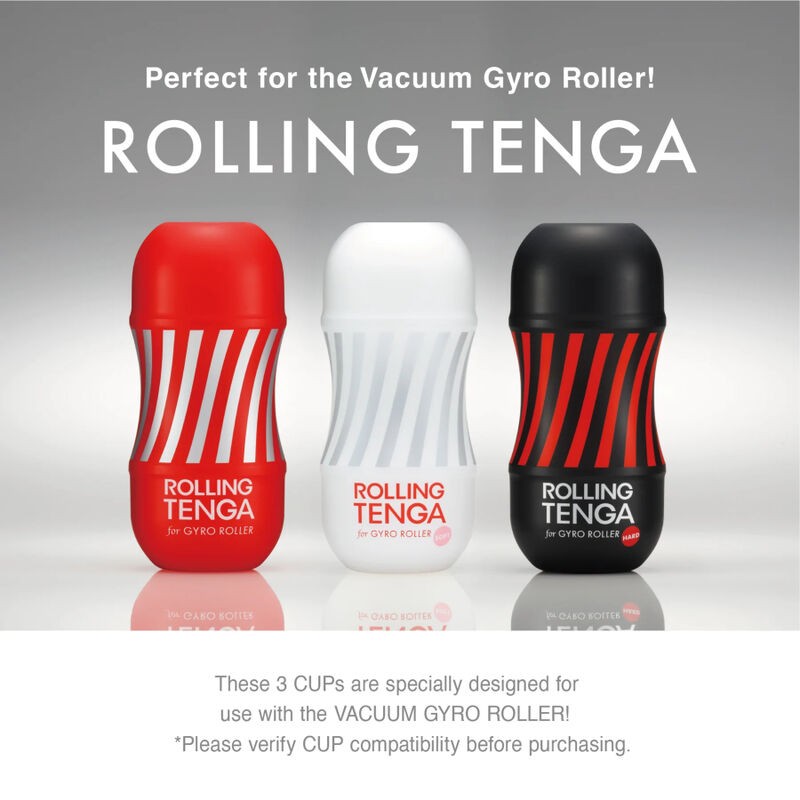 TENGA VACUUM GYRO ROLLER SUCCIÓN Y ROTACIÓN