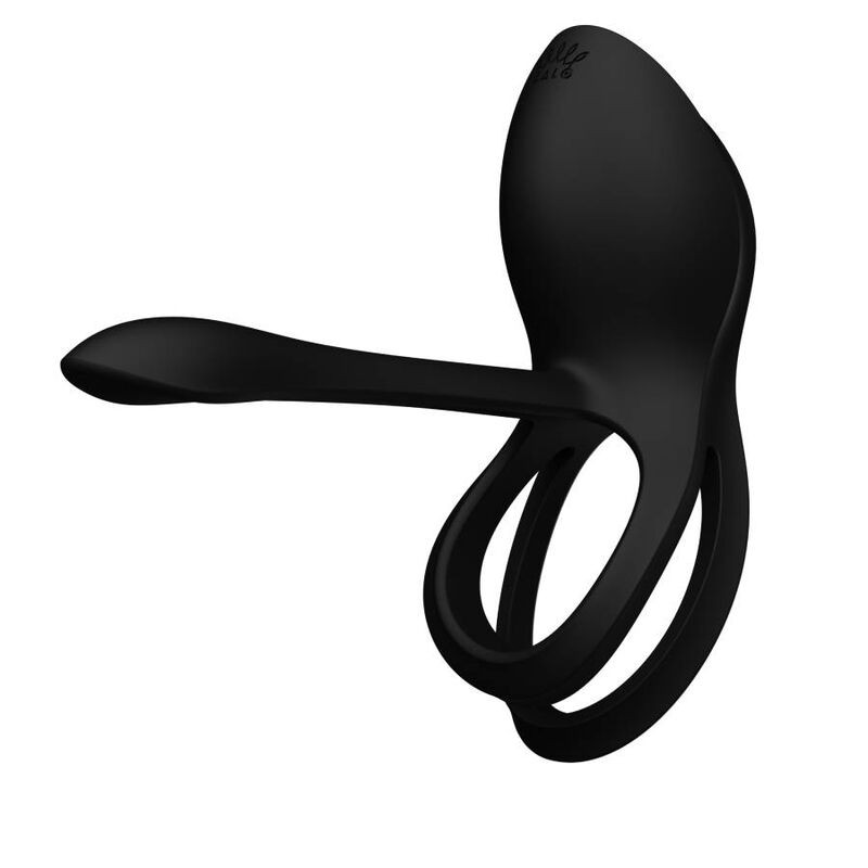 ZALO - BAYEK ANILLO VIBRADOR CONTROL REMOTO PAREJAS NEGRO