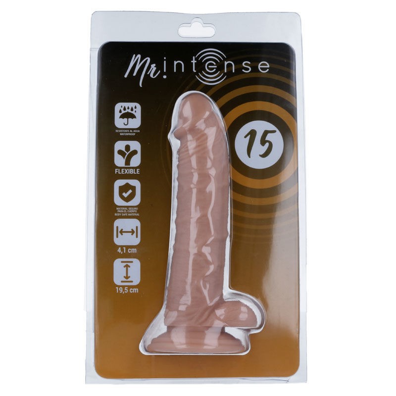 MR INTENSE 15 PENE REALISTICO 19.5 -O- 4.1CM