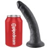 KING COCK 7" PENE NEGRO 17.8 CM