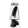 KING COCK 9" PENE NEGRO 22.9 CM