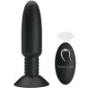 MR PLAY - PLUG ANAL HINCHABLE NEGRO CONTROL REMOTO